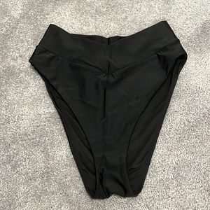 Aerie high cut cheeky swim bottom